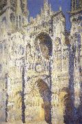 La Cathedrale de Rouen,Portrait et Tour d Albane, Claude Monet